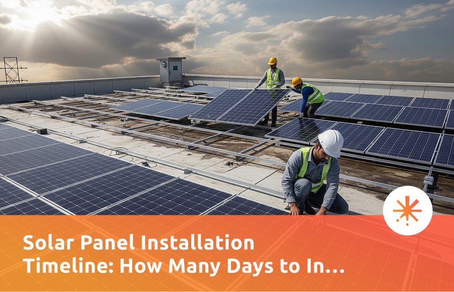 Solar Panel Installation Timeline How Many Days to Install Rooftop Solar-1