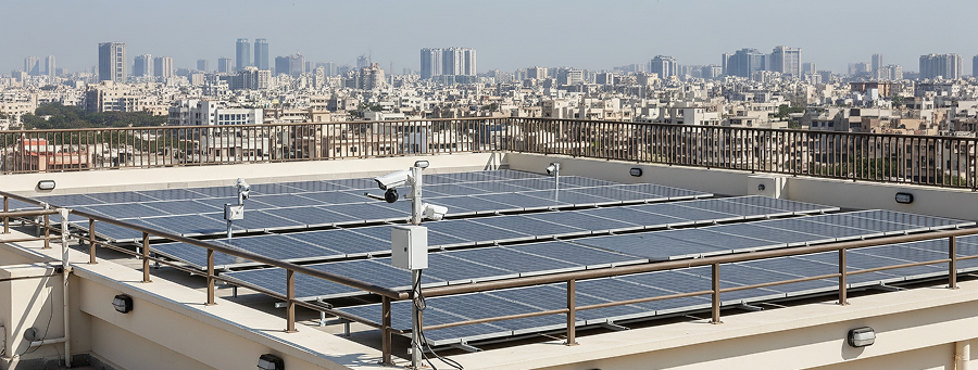 Rooftop Solar Security 5 Anti-Theft Measures to Protect Your Solar Panels in Urban Areas-2