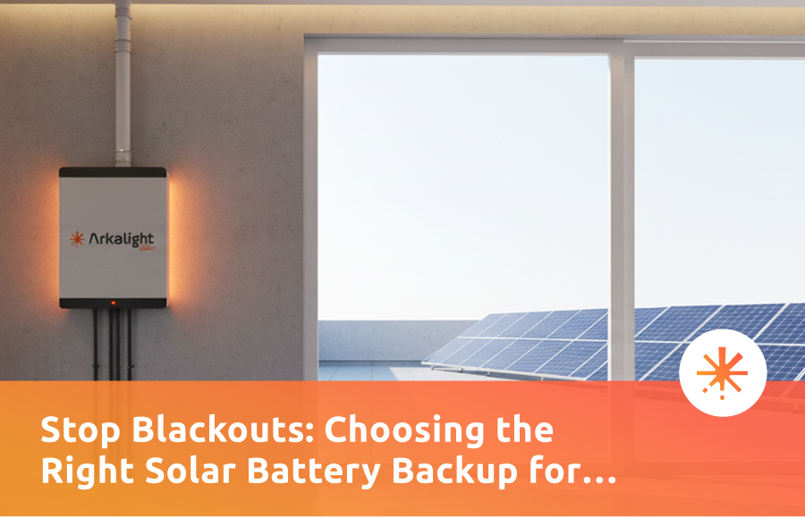 Stop Blackouts Choosing the Right Solar Battery Backup for Residential Needs-1