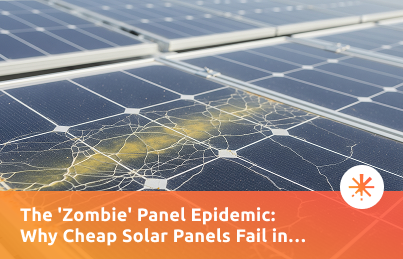 The Zombie Panel Epidemic Why Cheap Solar Panels Fail in 3 Years and How Arkalight Solar Ensures Long life