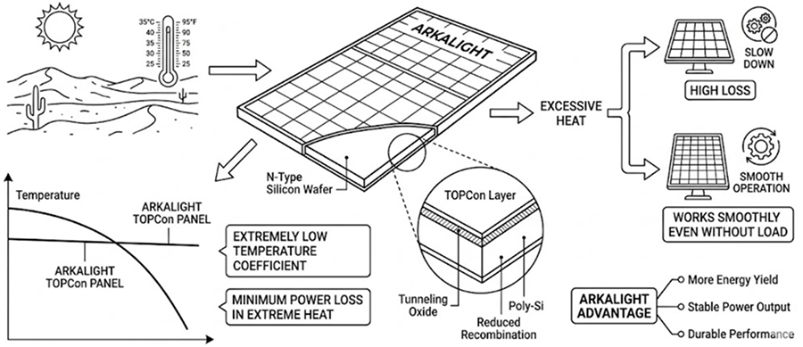 Arkalight's N-Type TOPCon technology