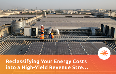 Reclassifying Your Energy Costs into a High Yield Revenue Stream