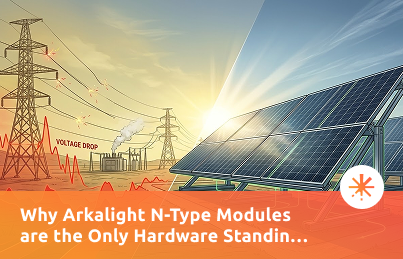 Why Arkalight N-Type Modules are the Only Hardware Standing When the National Grid Melts This May